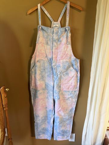 Tie Dye Overalls