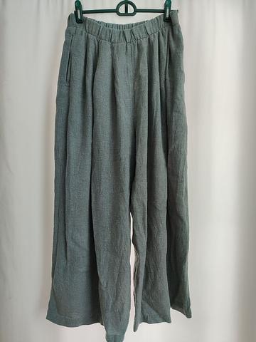 Vintage Flowy Linen/Rayon Pants