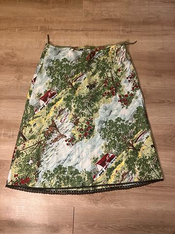 Silk skirt