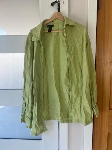 linen button up