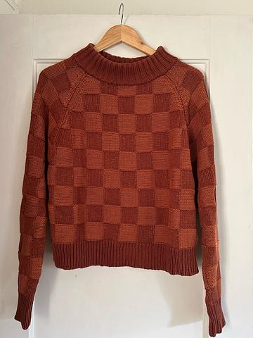 Checkerboard Sweater