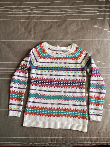 multicolor sweater