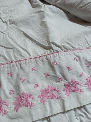 Vintage flat sheet