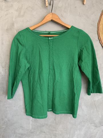 Eileen Fisher Boatneck Tee Sz SP