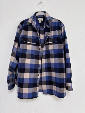 Cotton Plaid Flannel M