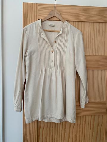 Half Button Blouse