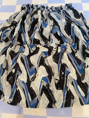 Rachel Comey wave print middleman skirt