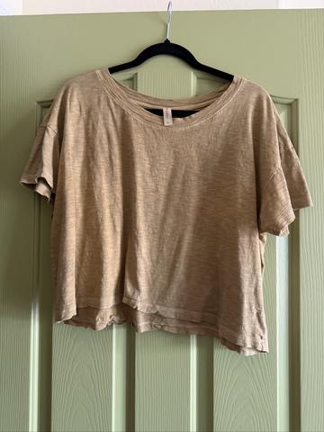 Crop Tee - Naturally Dyed