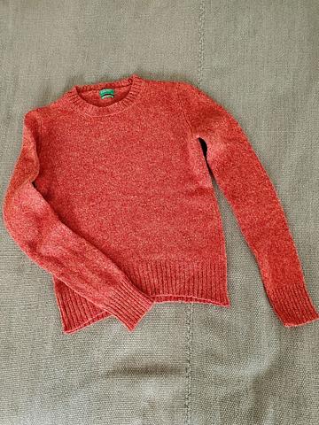 Orange Wool Sweater