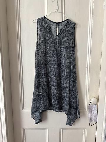 Print sphere dress