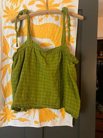 Smocked Swing Tank Top