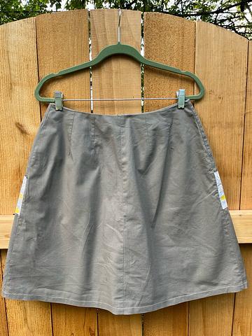 70s handmade skorts / pantskirt