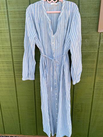 Doen Blue Striped Dress