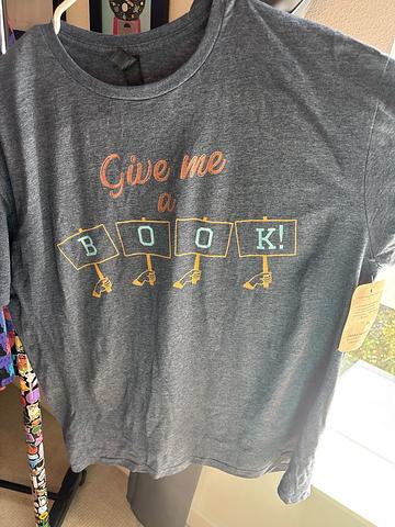 Give me a book soft tshirt