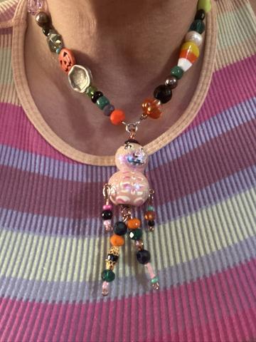 Halloween necklace