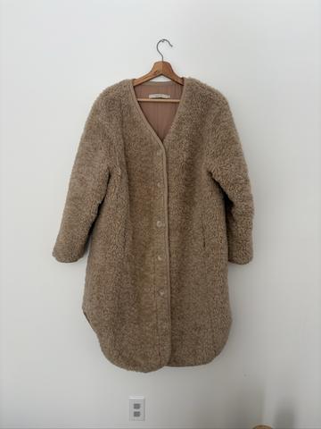 Winter curly jacket