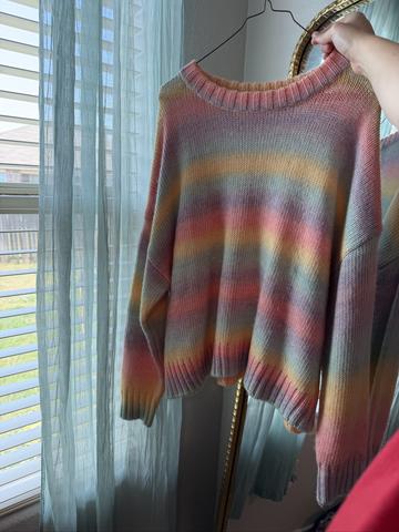 rainbow sweater