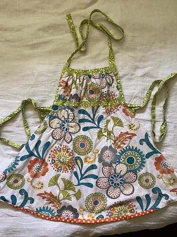 handmade Reversible apron