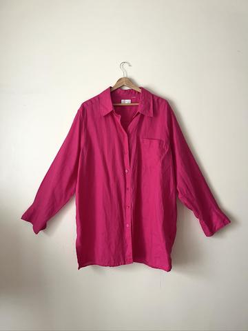 Linen button up