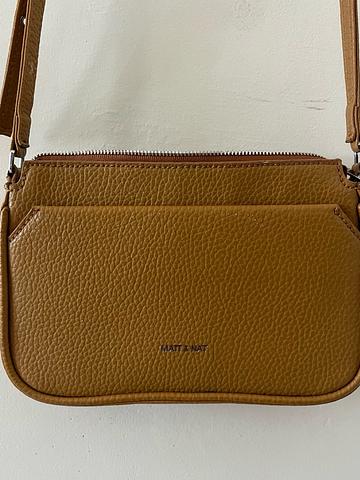 Matt & Nat tan crossbody purse