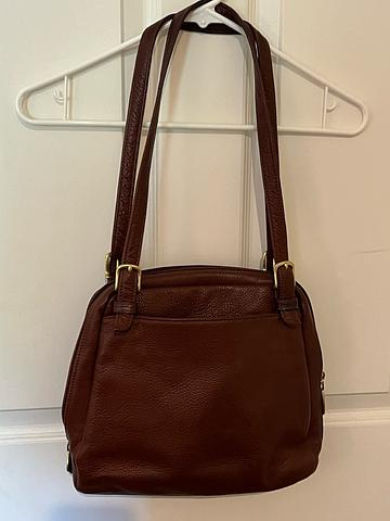 Brown Leather Handbag
