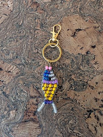 Fish key chain/bag charm