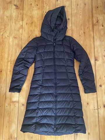Long down-filled parka