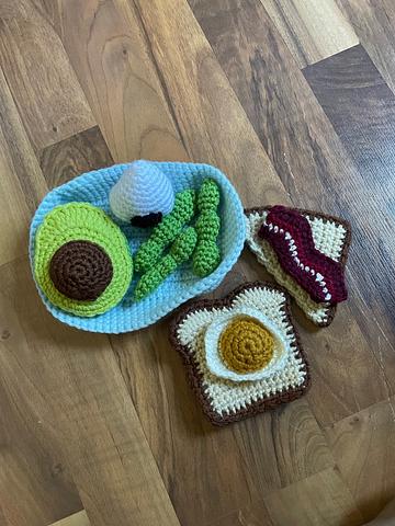 Misc food amigurumi