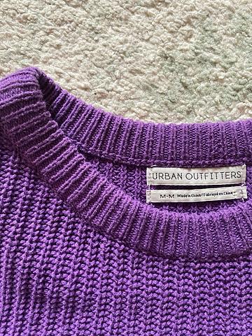 Purple Sweater