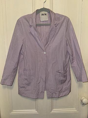 Seersucker blazer