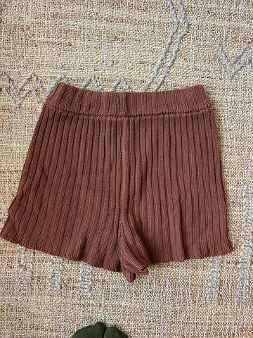Knit shorts