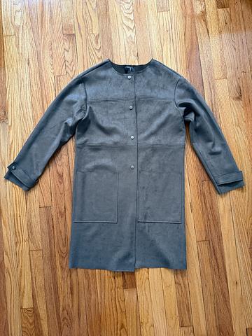 Faux Suede Jacket