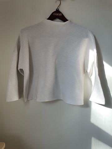Mockneck Ribbed Top