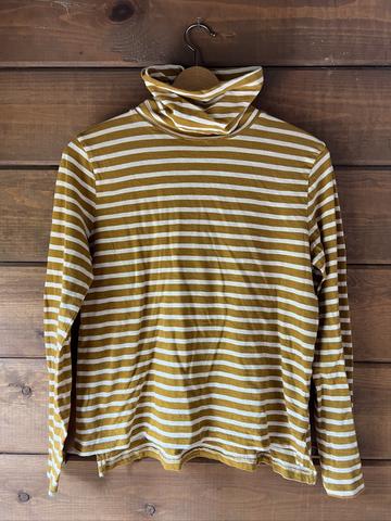 striped turtleneck