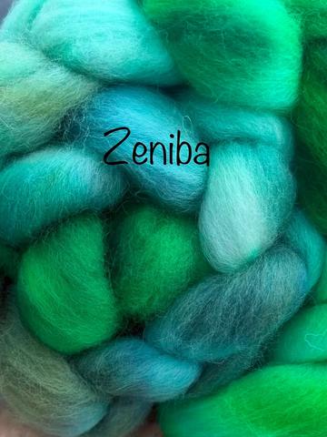 Hand spun yarn skein, cheviot