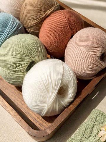 Merino wool yarn