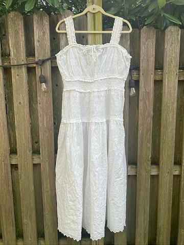 Gap x Dôen Eyelet Midi Dress