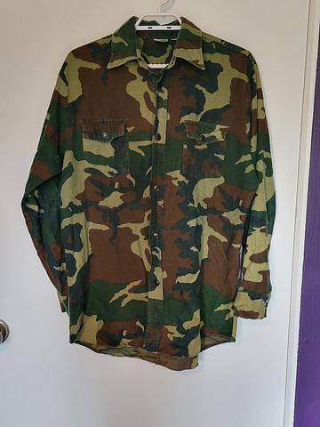 Camo Flannel Shirt