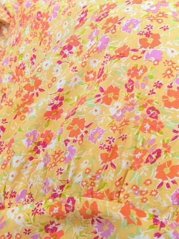 Floral print fabric