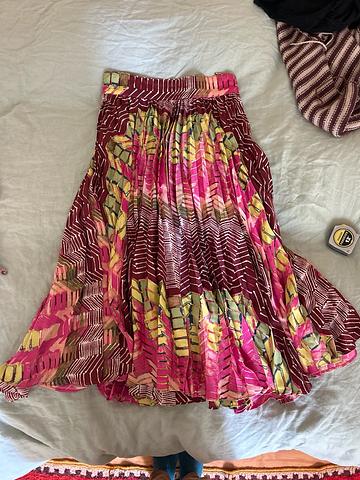 Pleated skirt