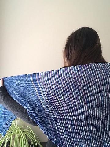Promise of spring shawl