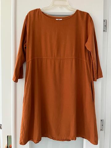 Basic dress - 3/4 sleeve