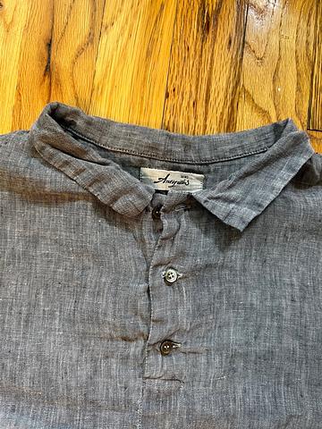 Pullover top with side seam pockets