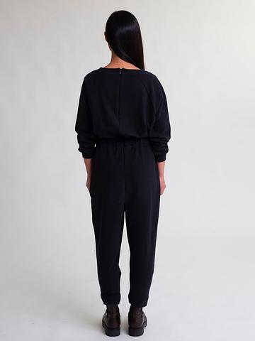 Beaumont Organic Nina Organic Cotton Jumpsuit in Black Small