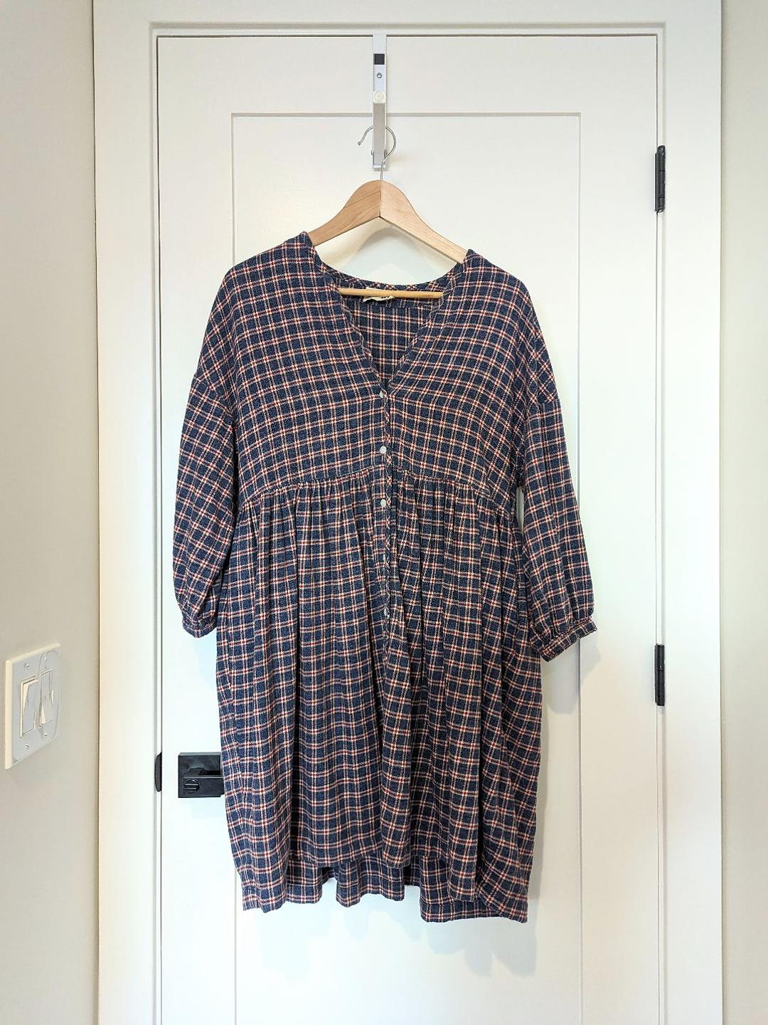 house dress linen Mei Linen House Dress