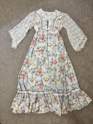 60s prairie dress