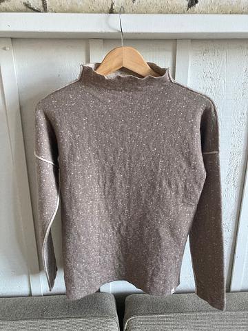 Mock neck pullover