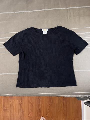 knit silk top