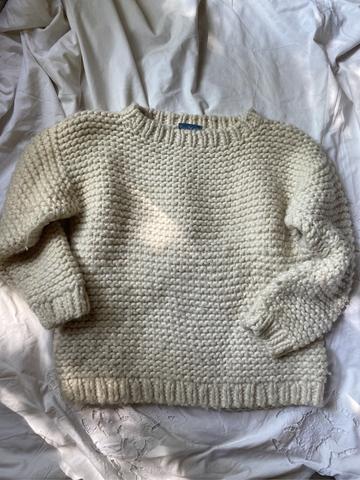 Handknit Chunky Sweater