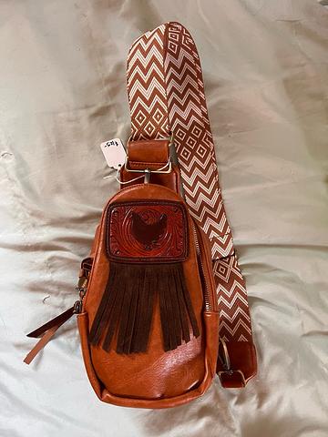 Leather Crossbody 🐓 Bag